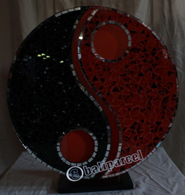 Handcrafted Bali Lamp, From Mozaic Glass