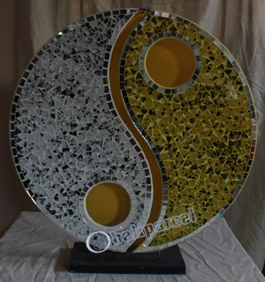 Handcrafted Bali Lamp, From Mozaic Glass