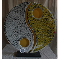 Handcrafted Bali Lamp, From Mozaic Glass