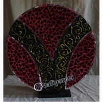 Handcrafted Bali Lamp, From Mozaic Glass