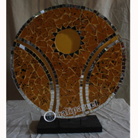 Handcrafted Bali Lamp, From Mozaic Glass