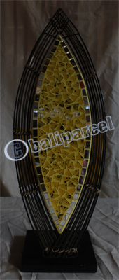 Handcrafted Bali Lamp, From Mozaic Glass