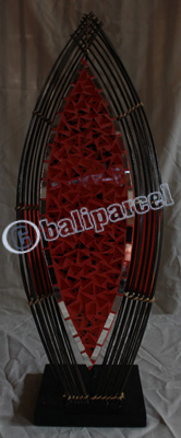 Handcrafted Bali Lamp, From Mozaic Glass