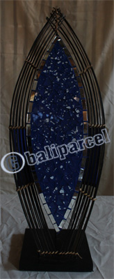 Handcrafted Bali Lamp, From Mozaic Glass