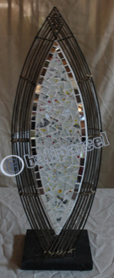 Handcrafted Bali Lamp, From Mozaic Glass