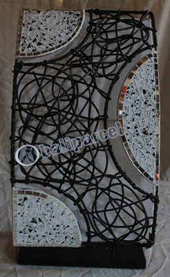 Handcrafted Bali Lamp, From Mozaic Glass