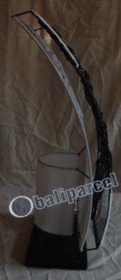 Handcrafted Bali Lamp, From Mozaic Glass