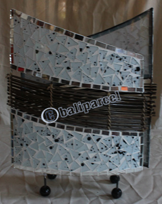 Handcrafted Bali Lamp, From Mozaic Glass