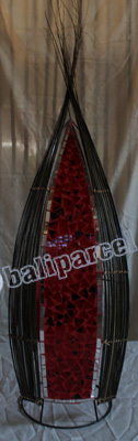 Handcrafted Bali Lamp, From Mozaic Glass