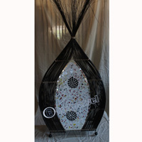 Handcrafted Bali Lamp, From Mozaic Glass