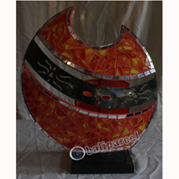 Handcrafted Bali Lamp, From Mozaic Glass