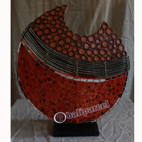 Handcrafted Bali Lamp, From Mozaic Glass