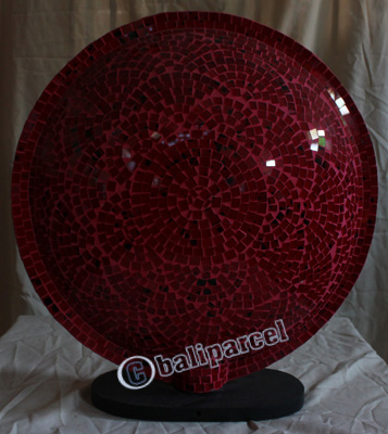 Handcrafted Bali Lamp, From Mozaic Glass