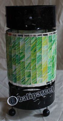 Handcrafted Bali Lamp, From Mozaic Glass