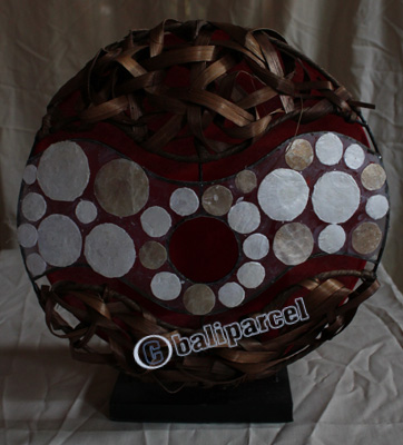 Handcrafted Bali Lamp, From Rattan