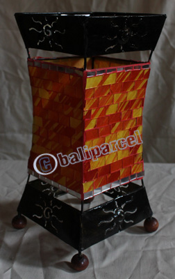 Handcrafted Bali Lamp, From Mozaic Glass