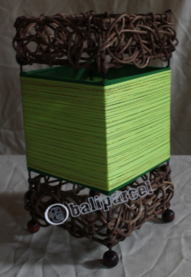 Handcrafted Bali Lamp, From Rattan