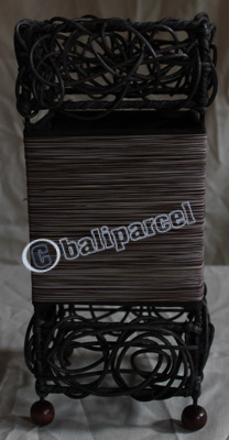 Handcrafted Bali Lamp, From Rattan
