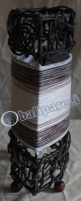 Handcrafted Bali Lamp, From Rattan