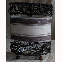 Handcrafted Bali Lamp, From Rattan
