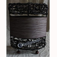 Handcrafted Bali Lamp, From Rattan