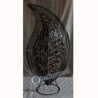 Handcrafted Bali Lamp, From Coconut Shell