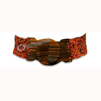 Belt, Handmade From Glassbeads