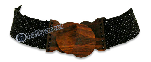 Belt, Handmade From Glassbeads