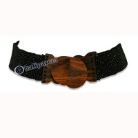 Belt, Handmade From Glassbeads
