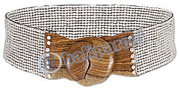 Belt, Handmade From Glassbeads