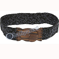 Belt, Handmade From Glassbeads