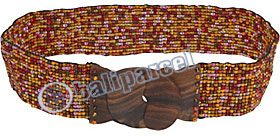 Belt, Handmade From Glassbeads