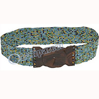 Belt, Handmade From Glassbeads