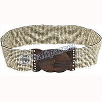 Belt, Handmade From Glassbeads