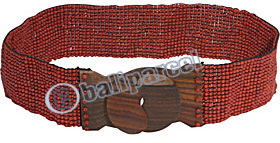 Belt, Handmade From Glassbeads