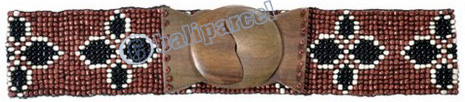 Belt, Handmade From Glassbeads