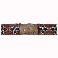 Belt, Handmade From Glassbeads