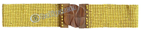 Belt, Handmade From Glassbeads