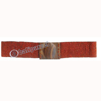 Belt, Handmade From Glassbeads