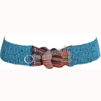 Belt, Handmade From Glassbeads