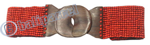 Belt, Handmade From Glassbeads