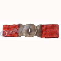 Belt, Handmade From Glassbeads