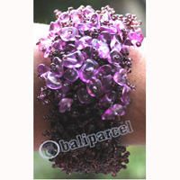 Bracelet, Made From Glassbeads With Stone