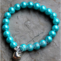 Bracelet, Made From Metal With Beads