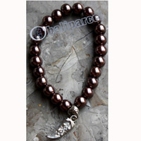 Bracelet, Made From Metal With Beads