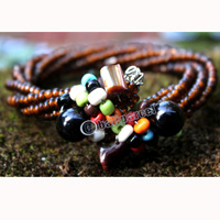 Bracelet, Made From Glassbeads With Shell