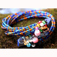 Bracelet, Made From Glassbeads With Shell
