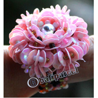 Ring, Made From Glassbeads