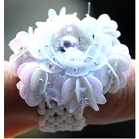 Ring, Made From Glassbeads