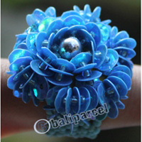 Ring, Made From Glassbeads